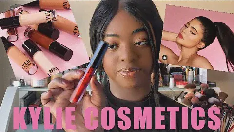 Mini Kylie Cosmetics Review| Lip Kits Blush Concealer Eyeshadow Palette