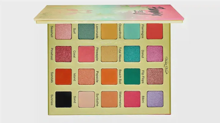 Creating my own: Violet Voss Flamingo eyeshadow palette