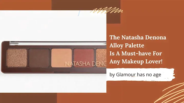 Get The Perfect Smokey Eye With Natasha Denona's Alloy Palette!