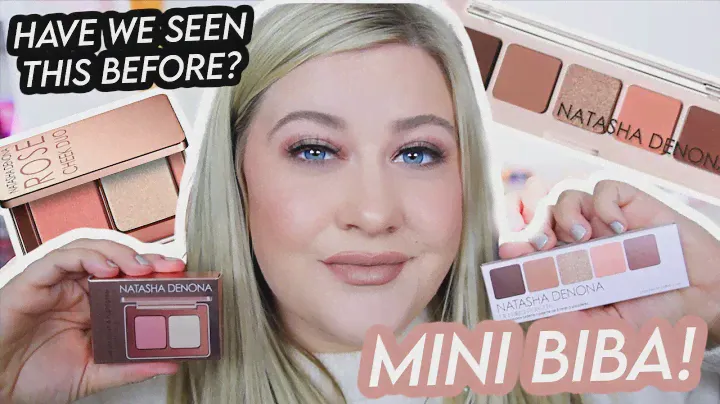 NEW NATASHA DENONA MINI BIBA PALETTE + ROSE CHEEK DUO TRY ON + COMPARISONS!