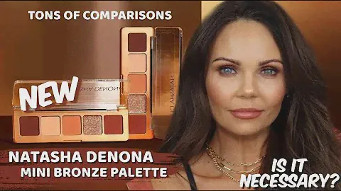 NATASHA DENONA MINI BRONZE PALETTE | TUTORIAL | LOTS OF COMPARISONS