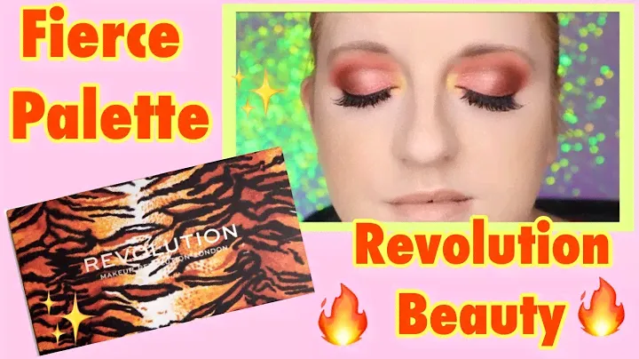 REVOLUTION FIERCE ANIMAL PALETTE DEMO| LOUISE MCVEY