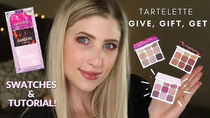 Tartelette GIVE, GIFT, & GET Holiday Set REVIEW // + SWATCHES & TUTORIAL