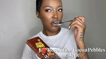 I Heart Revolution "Cocoa Pebbles" Eyeshadow Review and Tutorial