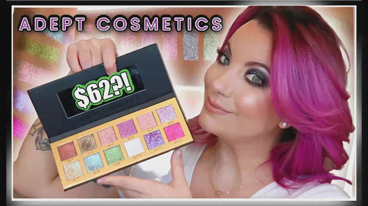 ADEPT COSMETICS // NEW PLAIN JAIN EYESHADOW PALETTE... WORTH IT?!