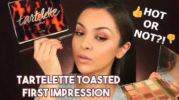Tarte TARTELETTE TOASTED PALETTE First Impression Review - TrinaDuhra