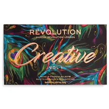 Палетка пигментов для век MakeUp Revolution Тени для век "Eyeshadow Palette Creative"