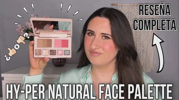 🔥RESEÑA COMPLETA HY-PER NATURAL FACE PALETTE NATASHA DENONA🔥 | Look, swatches, precio…¿👍🏻o👎🏻?