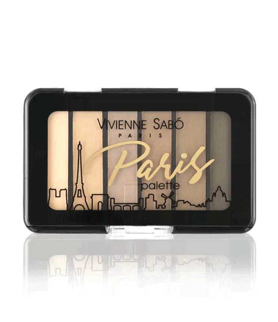 Vivienne Sabo Палетка теней для век мини Eyeshadow Palette mini-0