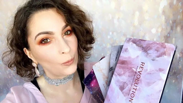 New Revolution Forever Flawless Eyeshadow Palettes / Testing Forever Flawless Decadent