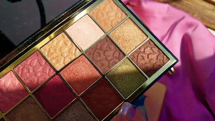 🐯 Makeup Revolution Wild Animal Courage Eyeshadow Palette + swatches 🌿