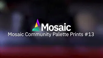 Mosaic Community Palette Prints #13