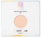 Сменный блок хайлайтера N.1 Contour Palette Highlighter Refill 02