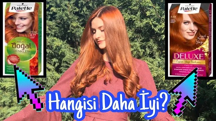 Saçımı Tarçın Barkıra Boyadım ( 8.77 ) vs (7.77) Palette I Yoğun Tarçın Bakır