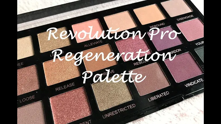 Revolution Pro Regeneration Palette / Unleashed