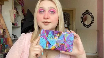 Crash test de la palette Digi butterfly de chez Makeup revolution