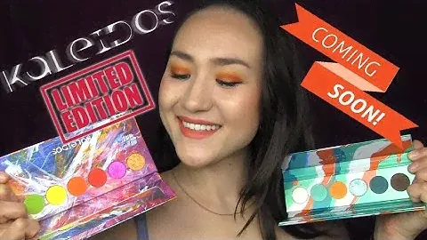 New KALEIDOS Summer Palettes: Swatches, Application, Review