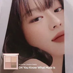 Компактная палетка теней для век Peripera Ink Pocket Shadow Palette #04 You Know What Mute Is, 6.4г-1