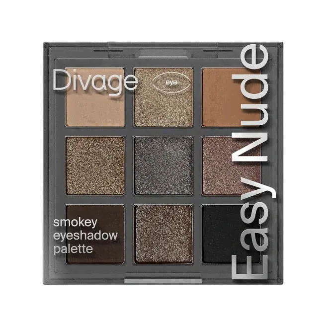 Палетка теней для век Easy Nude Smokey eyeshadow palette-0