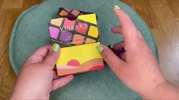 VISEART | Soleil Petit Pro Eyeshadow Palette swatches