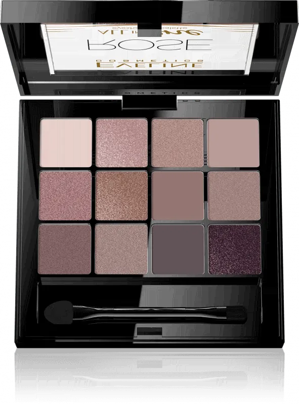 EVELINE COSMETICS - All In One Eyeshadow Palette - 02 ROSE