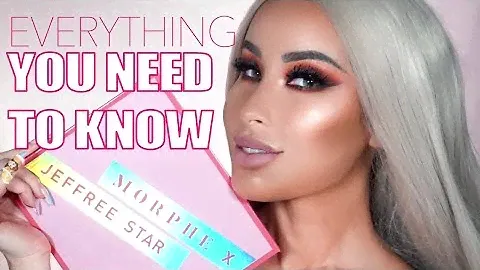 JEFFREE STAR X MORPHE REVIEW | UNBOXING | TUTORIAL | FIRST IMPRESSIONS