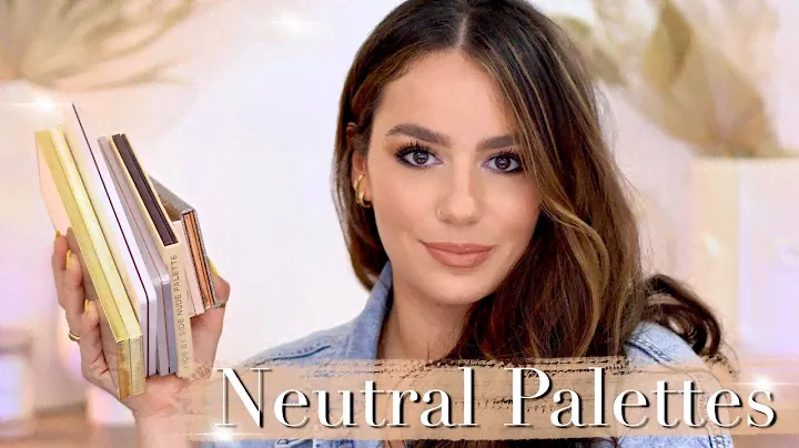 TOP 10 NEUTRAL EYESHADOW PALETTES : Best Everyday Neutral Palettes || Tania B Wells
