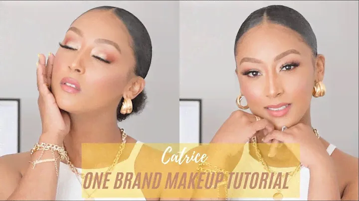 CATRICE ONE BRAND MAKEUP TUTORIAL | SOUTH AFRICAN YOUTUBER