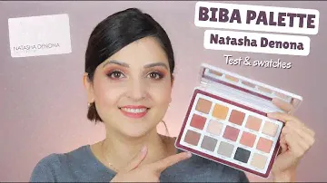 BIBA PALETTE NATASHA DENONA : SWATCHES ET TEST (meilleure palette neutre?)