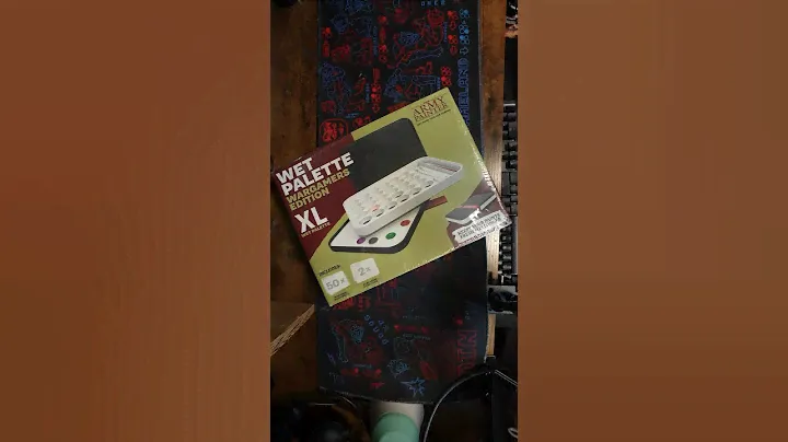 Unboxing The Army Painter XL Wet Palette, Wargamers Edition