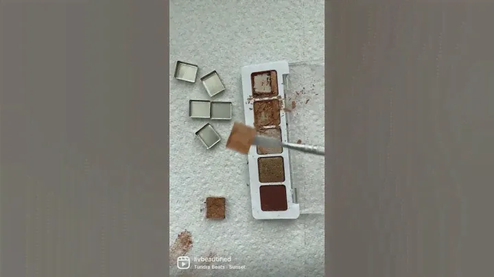 Quick way to depot your eyeshadow palette