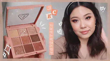 3CE MULTI EYE COLOUR PALETTE #OVERTAKE 🧸 3 LOOKS, REVIEW + SWATCHES!