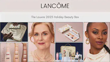 Lancôme x The Louvre 2023 Holiday Beauty Box