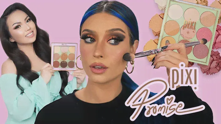 PIXI MAKEUP x PROMISE TAMANG | SHAPESHIFTER CONTOUR PALETTE | NEW MAKEUP REVIEW 2021