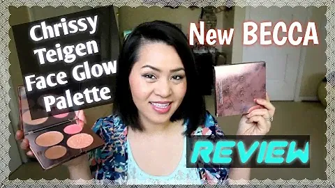 BECCA - CHRISSY TEIGEN Glow Face Palette Review