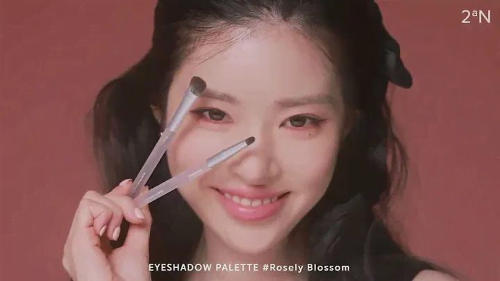 2aN EYE SHADOW - Eye Shadow Palette Rosily Blossom 로즐리 블러썸