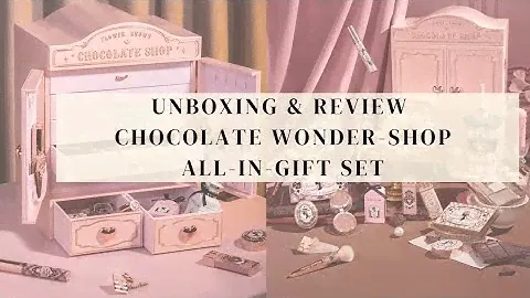 Unboxing & Review Flower Knows New Product - Chocolate Wonder-Shop (All In Gift Set)