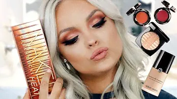 TESTING NEW MAKEUP! + Urban Decay Naked Heat Tutorial