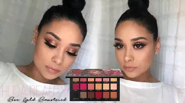 HUDA BEAUTY ROSE GOLD ОБНОВЛЕННАЯ | Данна Селин