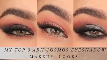 MY TOP 3 ABH Cosmos eyeshadow palette looks