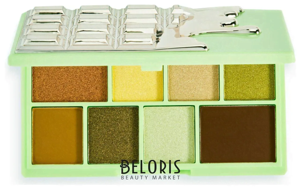 I Heart Revolution Палетка теней для век Mini Chocolate Palette Pistachio Cream-2