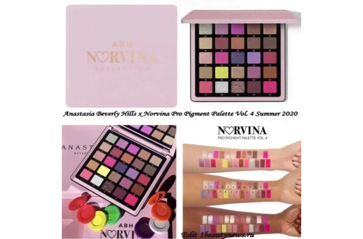 Anastasia Beverly Hills Norvina Pro Pigment Palette Vol. 4
