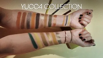 YUCCA PALETTE LIVE SWATCHES | Natasha Denona Makeup