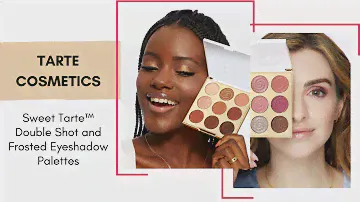 Tarte Holiday 2021 Sweet Tarte Double Shot and Frosted Eyeshadow Palettes