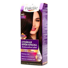Крем-краска стойкая оттенок W2 темный шоколад ТМ Palette (Палетт)