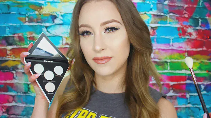 KAT VON D│HOLOGRAPHIC HIGHLIGHT PALETTE│DEMO & COMPARISONS!