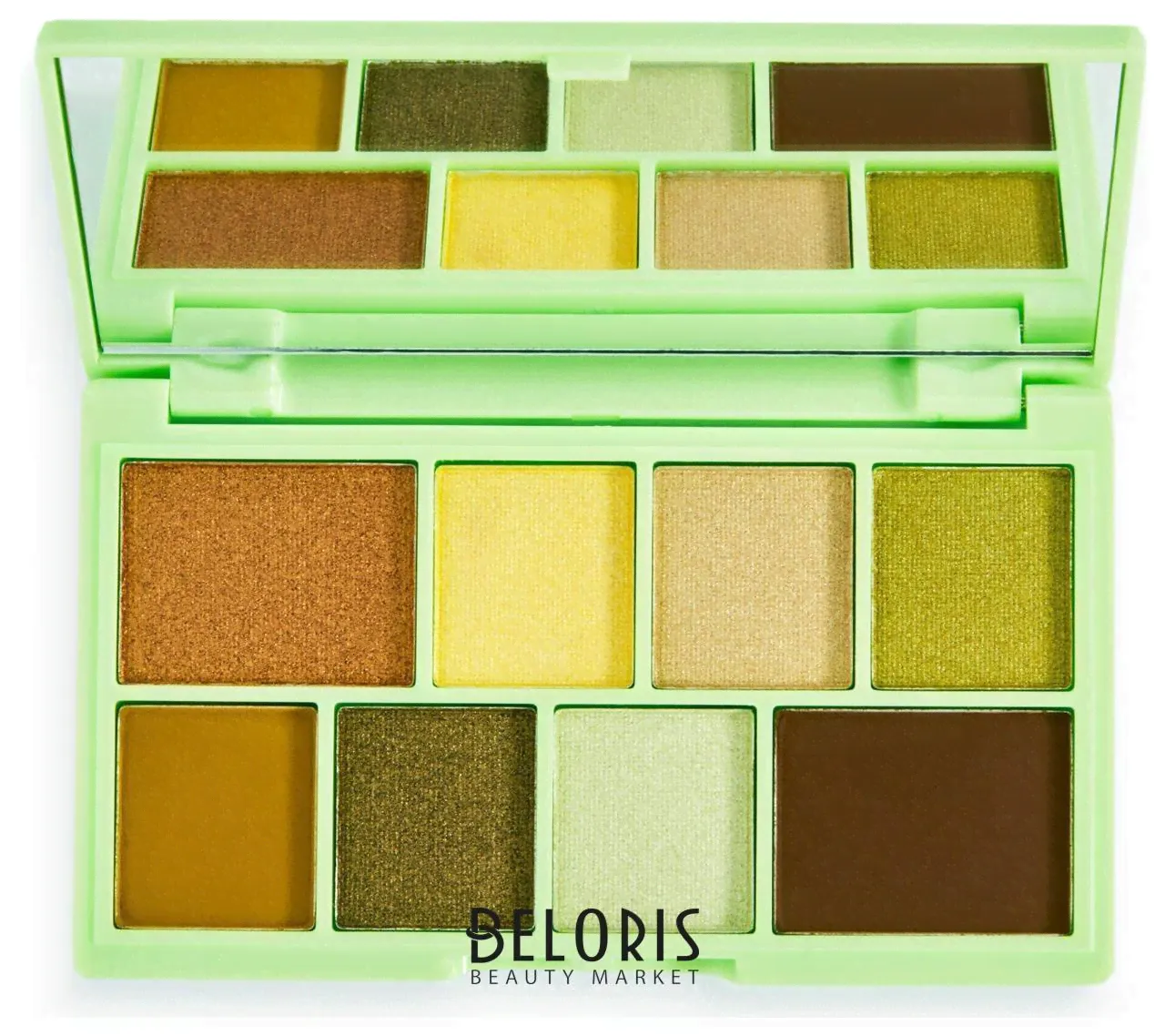 I Heart Revolution Палетка теней для век Mini Chocolate Palette Pistachio Cream-3