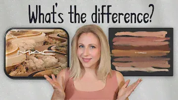 MAC vs MAC: Unfiltered Nudes vs Nude Model | Comparison Swatches | Connect in Colour vs Art Library