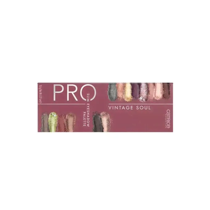 Тени для век Catrice Pro Vintage Soul Slim Eyeshadow Palette 10,9 г