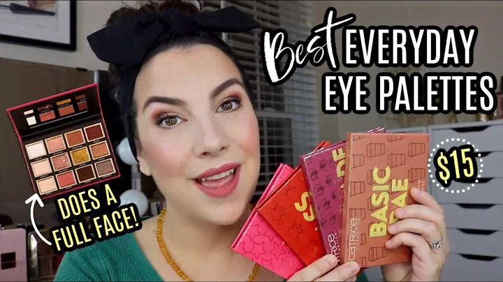 TOP EVERYDAY EYE PALETTES... All About Catrice $15 Palettes
